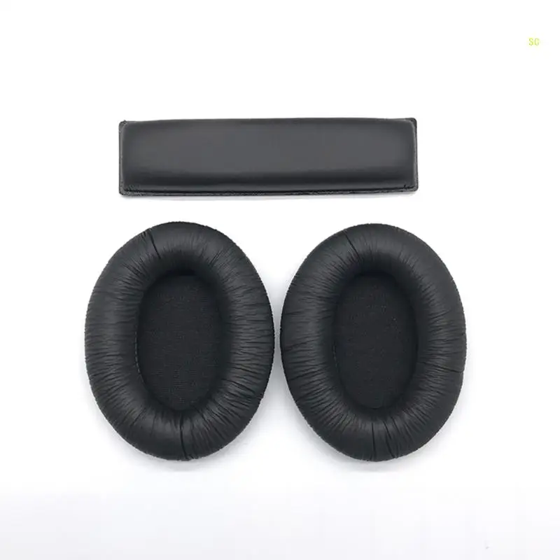 1 คู่แผ่นรองหูฟัง Earpads สำหรับ Senn-heiser HD201 HD201S HD206 HD180 Dropshipping