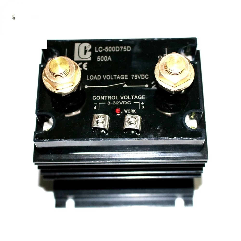 SSR-500D75D DC Control DC Solid State Relay 500A  DC Relay