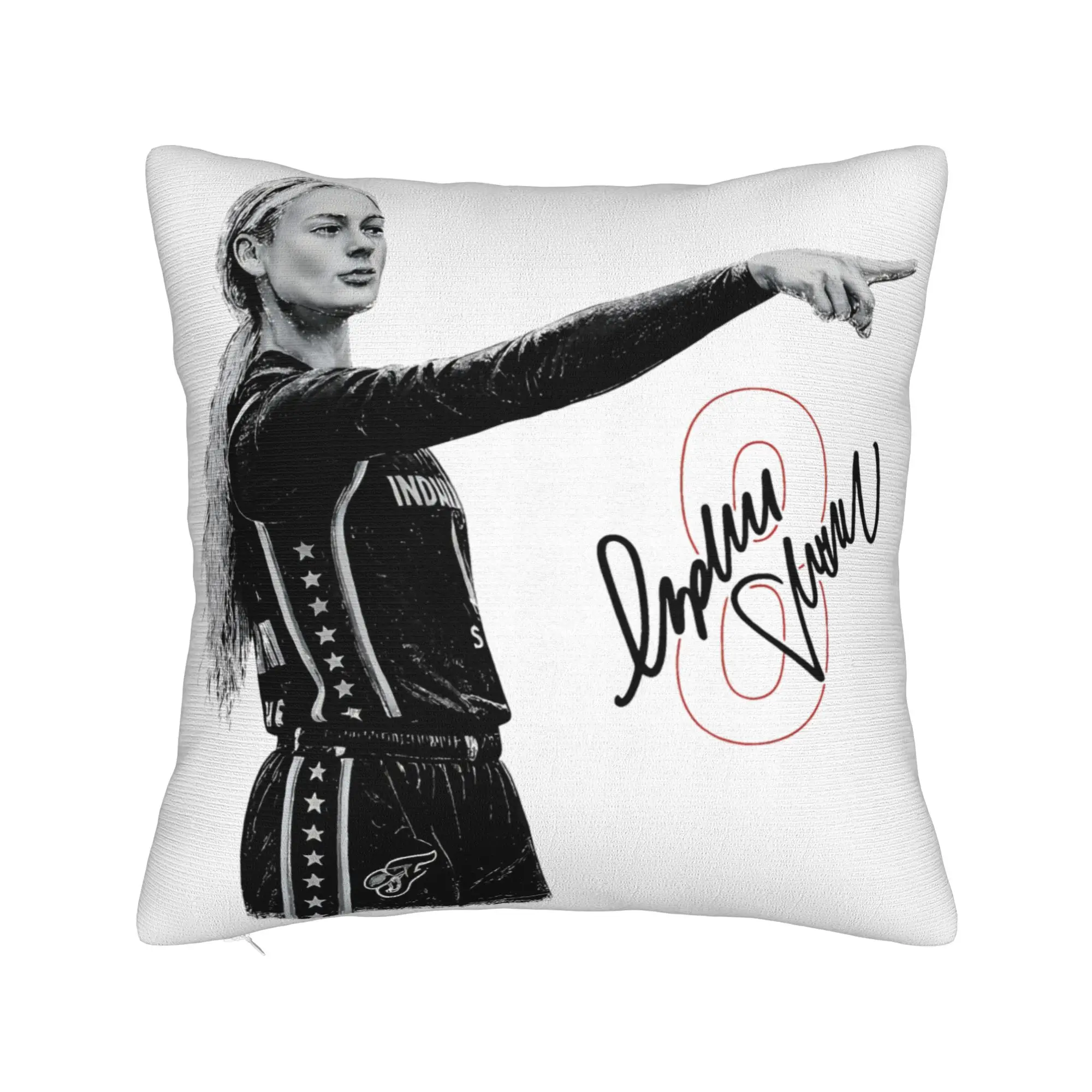 Sophie Cunningham Pointing Meme Pillow Cover Printing Cushion Cover Decorative  Pillow Case Cover Living Room Multiple Sizes