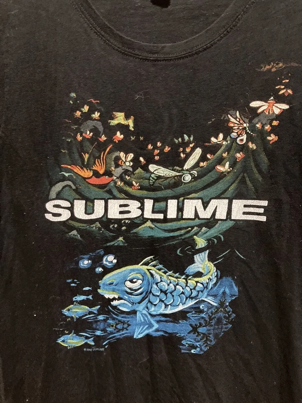 Vintage Sublime Band Black All Size S To 5XL Tee 100% Cotton Remake PP2102