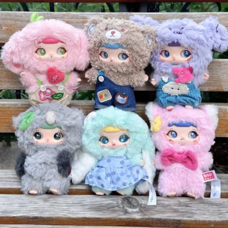 Wiwi الغابات العالم الداخلي أفخم سلسلة صندوق أعمى Wiwi الغابات صندوق غامض لطيف دمية من الفينيل الشكل العصرية اللعب قلادة هدايا عيد الميلاد