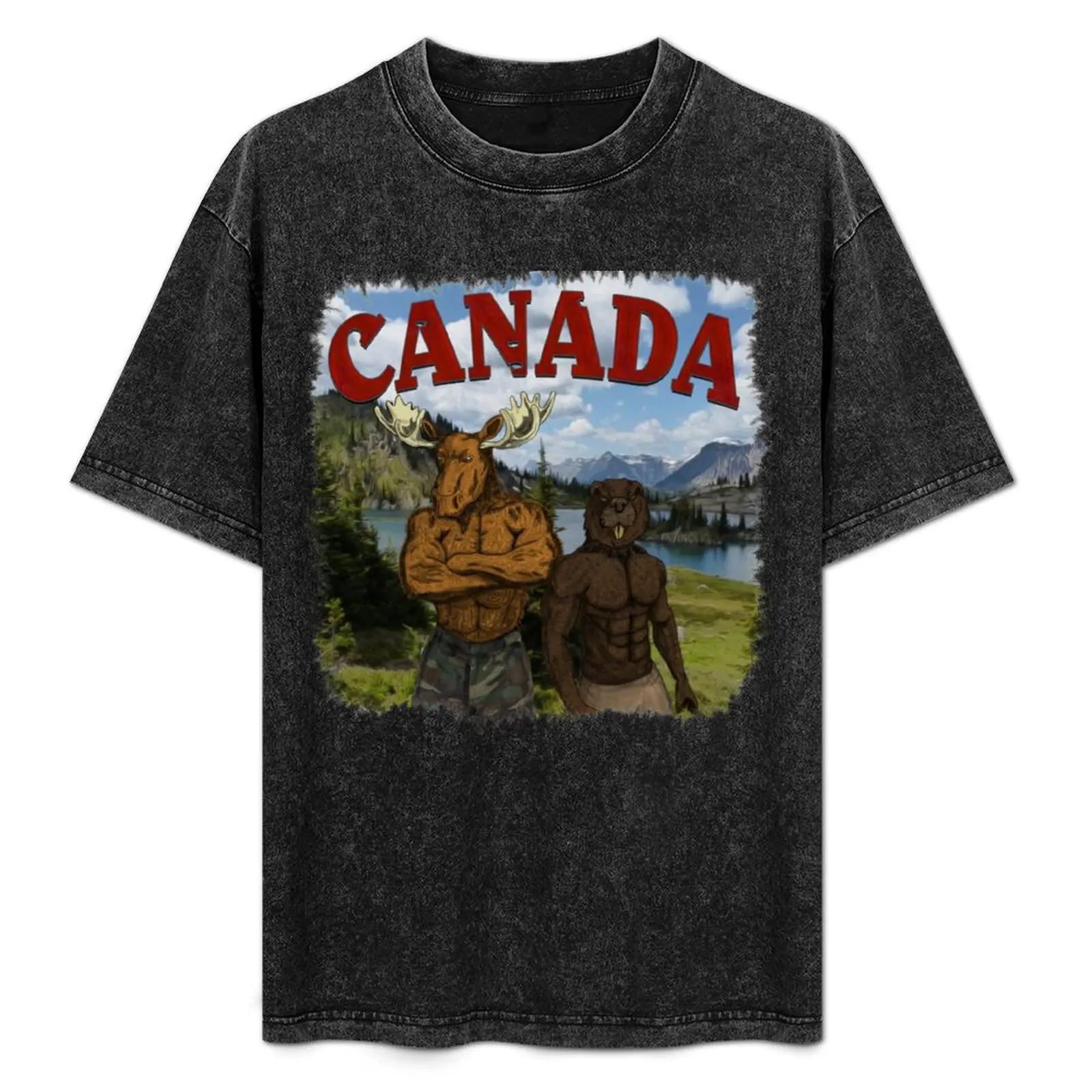 

Canada Tough T-Shirt Large Size Breathable Tee