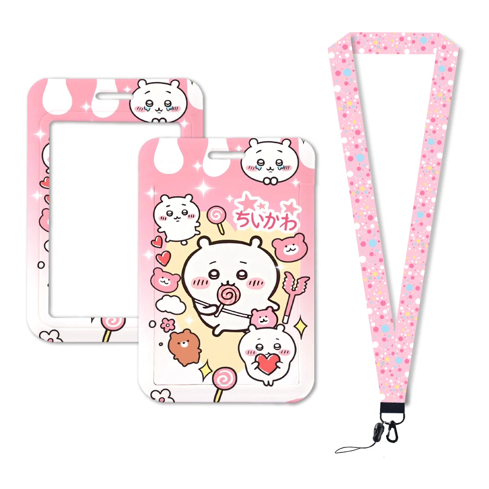 Laatste Schattige Figuur Kaarthoes Kawaii Cartoon Bus Kaart Beschermhoes Schooltas Pop Hanger Sleutelhanger Speelgoed