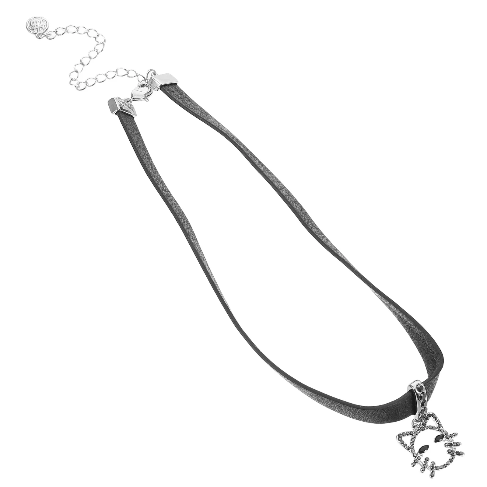 

Goth Choker Necklace Punk Jewelry Women Adjustable Comfortable Fit Dark Punk Style Versatile Accessory for Parties Daily Wear