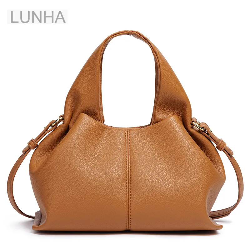 

Top-Handle Bags Women's Hobo Bag Designer Luxury Handbag Soft PU Shoulder Crossbody Bag