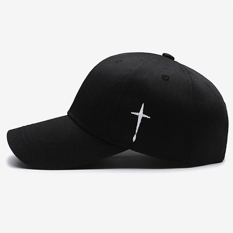 Four Seasons New Solid Color Embroidered Baseball Hat Men's and Women's Outdoor Leisure Sports Hat Sunscreen Fishing Hat image 5