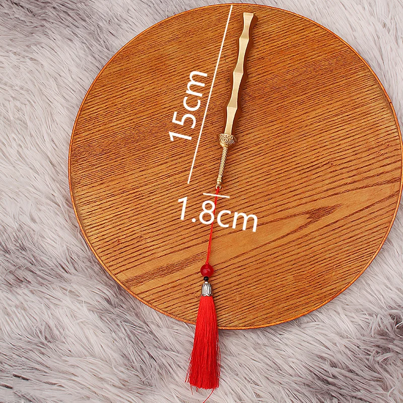 Brass Dragon-Slaying Knife Moon in the Well Judgment Legend Game Peripheral Equipment Model Props Decorations Stall Small Commod