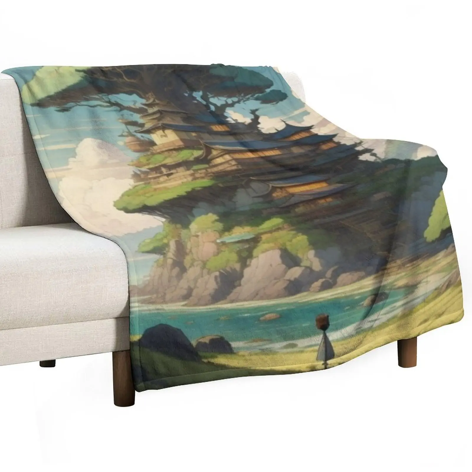 perfect world Throw Blanket Loose Blankets For Bed Vintage Blankets