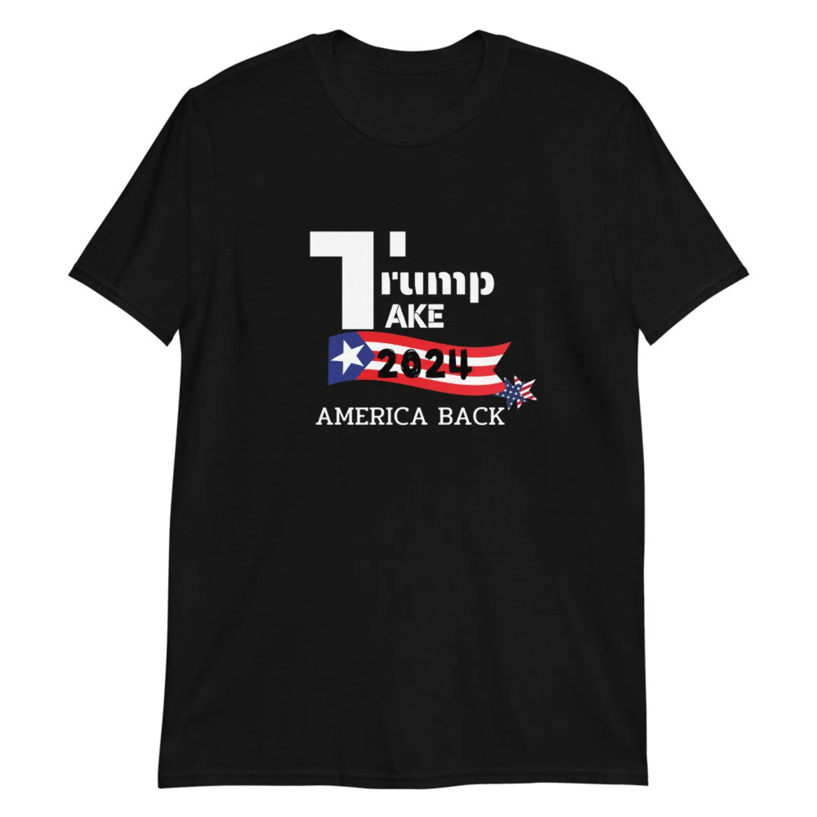 

Trump 2024 Take America Back Election Supporter T-Shirt New 100% Cotton O-Neck Short Sleeve Casual Unisex T-shirt Size S-3XL