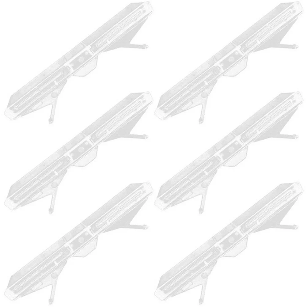 กับดักแมลงวันรังผึ้งแบบใส 6 ชิ้น ใช้ซ้ำได้ ทนทาน ทำจากพลาสติก อุปกรณ์เลี้ยงผึ้ง ใช้งานง่าย สำหรับรังผึ้ง