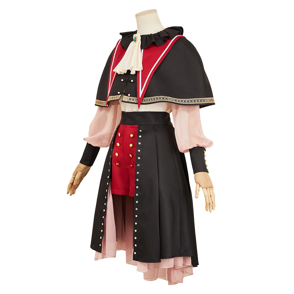 Fantasia Wakaba Mutsumi Cosplay Anime Ave Mujica Of BanG Dream Disfraz Costume Women Fantasy Halloween Carnival Party Clothes