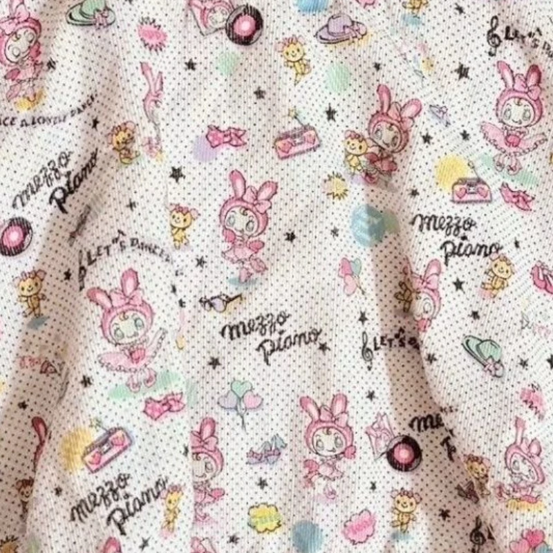 Zomerrokken Voor Vrouwen Japanse Cartoon Print Jupe 2024 Faldas Mujer De Moda Vintage Kawaii Schattige Saia Patchwork Kanten Minirok