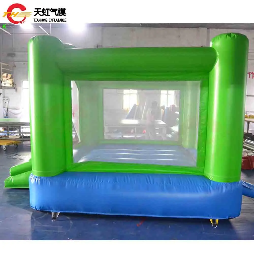 Fast Ship 13*10ft Inflatable Bouncer Castle for Kids Air Bouncy Jumper with Blower For Carnival Rental