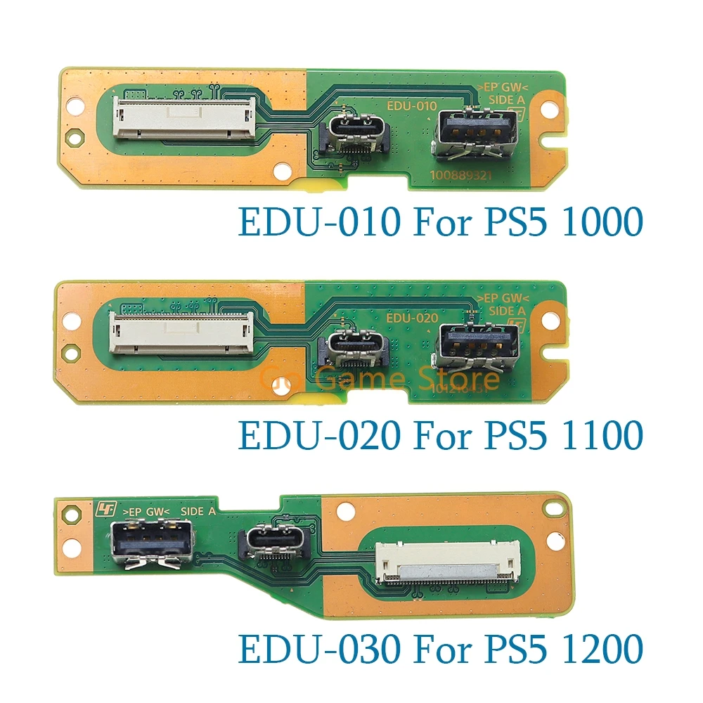 

1pc For PS5 1000 1100 1200 Console with USB TYPE-C/A Side Board EDU-010 EDU-020 EDU-030 Repair Replacement Parts
