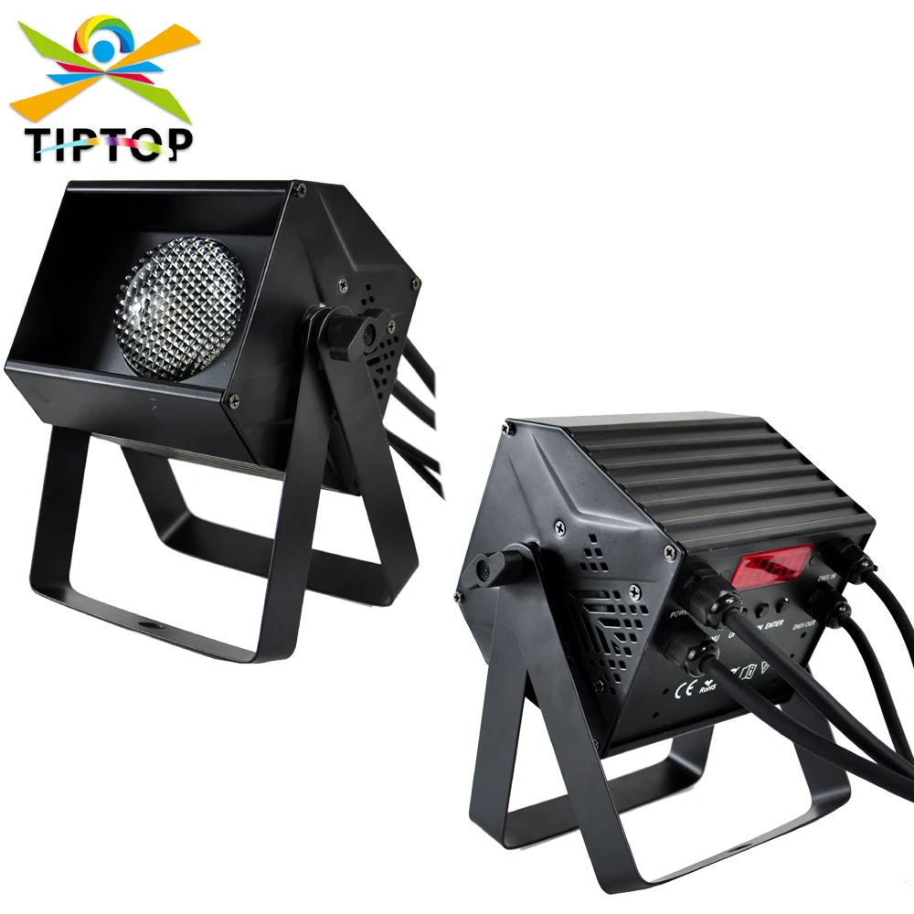 TIPTOP DMX Mini COB  Stage Led Par Light Indoor Warm White Cool White For Church Theater Wedding Concert Disco Uplight