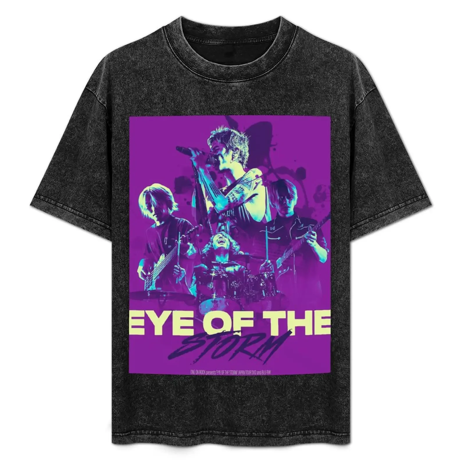 

Eye of the Storm (ONE OK ROCK) POSTER Purple ver. T-Shirt plus sizes graphics funny t shirts men
