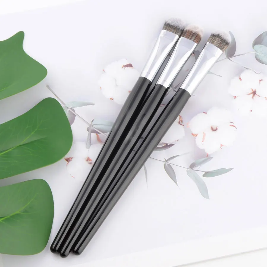 1 Stuk Pro Meandersteken Concealer #52 Detail Oogschaduw Neus Shadow Make-Up Kwasten Make Up Brush Synthetisch Haar Hout handvat