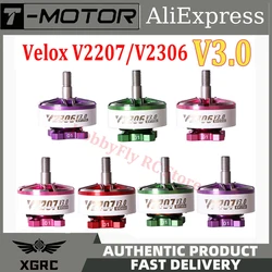 T-Motor Velox V2207 /V2306 V3 1750KV 1950KV 2050KV 6S / 2550KV 4S Bezszczotkowy silnik do dronów FPV Freestyle DIY Parts