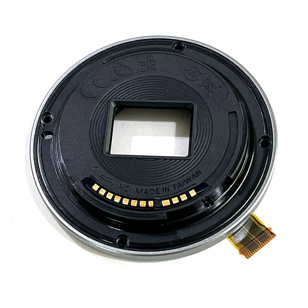 修理部品レンズバヨネットマウント取付リングコンタクトケーブルガラス付きキヤノン RF-S 55-210 ミリメートル f/5-7.1 IS STM