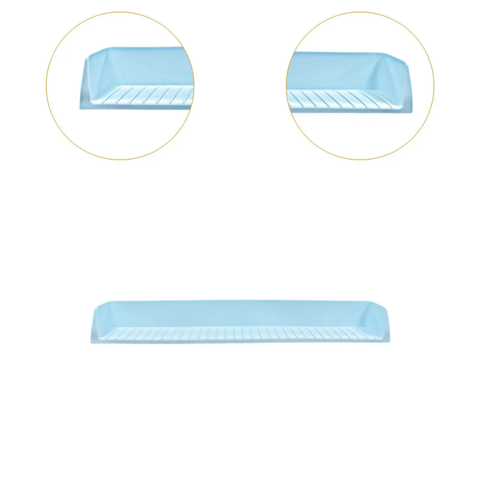 Bathtub Splash Guard for Tub Keep Dry and Tidy Tub Play Shelf for Kids