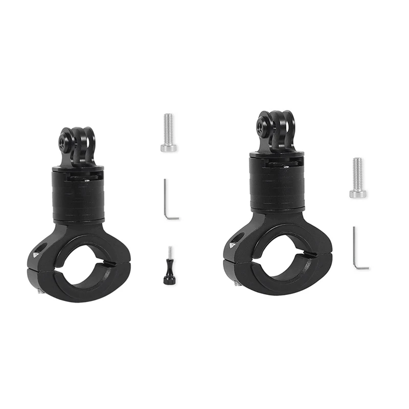 Gopro12 카메라용 금속 핸들 바 파이프 클램프, 360 ° 회전, 빠른 분해, 빠른 설치, 고정 브래킷, 사용하기 쉬움 B