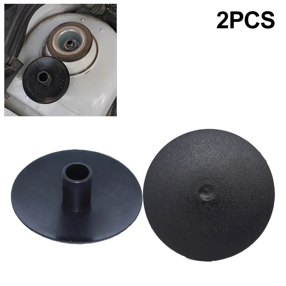 2x Car Front Suspension Strut Cap Mount Cover For Golf 1J0412359 Black 2008-2014 Auto Shock Absorber Upper Cover