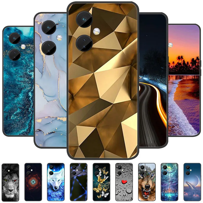 For OnePlus Nord CE 3 Lite Case Shockproof Soft Silicone Phone Cover for OnePlus Nord CE3 CE 3 Lite N30 5G Cases Protector Funda