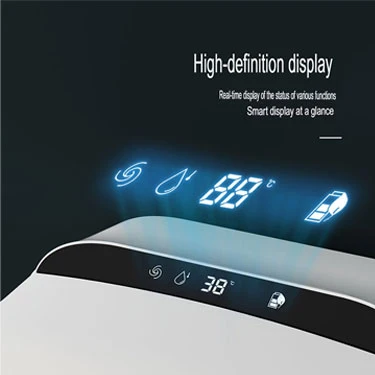 Bol électrique sans réservoir, nouveau Design, toilettes montées au sol, placard à eau mural, bol de couleur, toilettes intelligentes