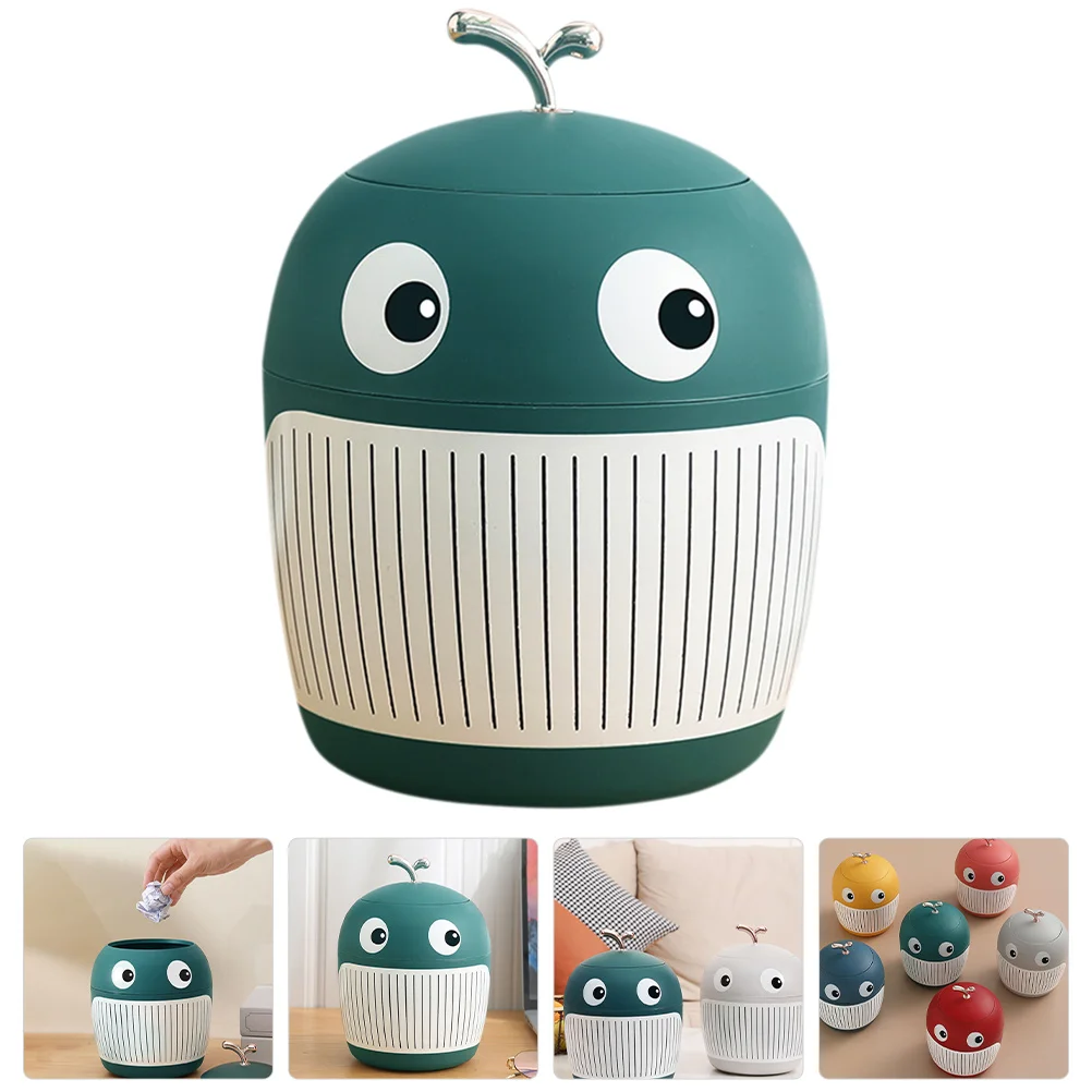 سلة مهملات سطح المكتب الصغيرة، تصميم أنيق صغير الحجم لطاولة المكياج، سطح الطاولة، الحمام، غرفة النوم، المكتب، سهل الفارغ، المدمج