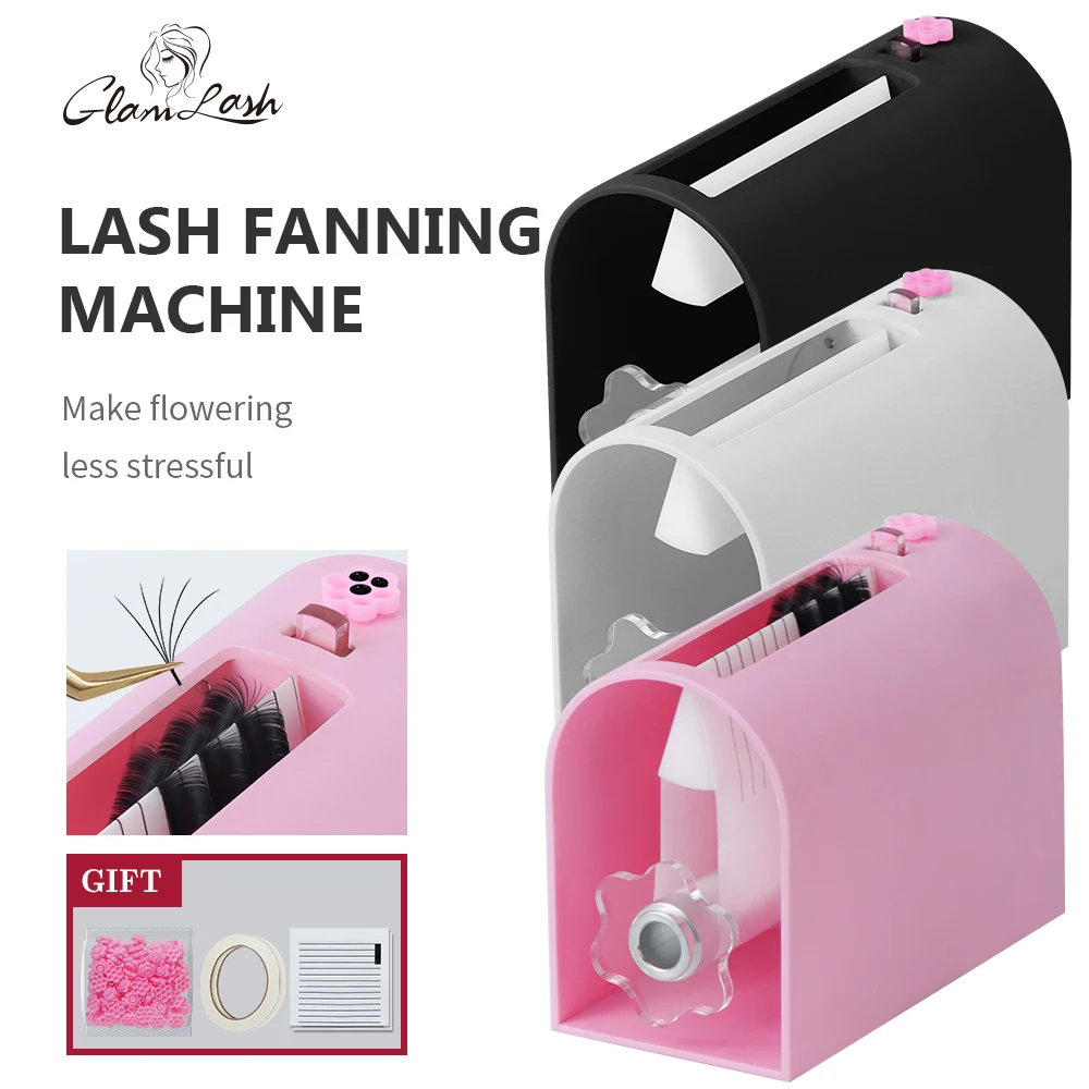 GLAMLASH Self Fanning Lash Extension Making Machine Easy Volume Fan False Wimpern Separator Root Splitter Machine