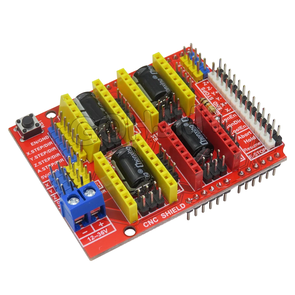 CNC Shield V3 V4 Engraving Machine Compatible With Nano 3.0/A4988 Driver Expansion Board Module For The 3D Printer Diy Kit ibuw