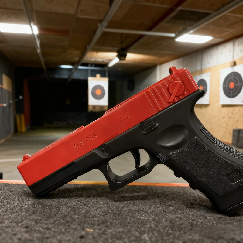 

High Quality Soft Bullet Air Gun Manual G17 Toy Gun Lower Magazine Laser Outdoor Sports CS Game Children Gift