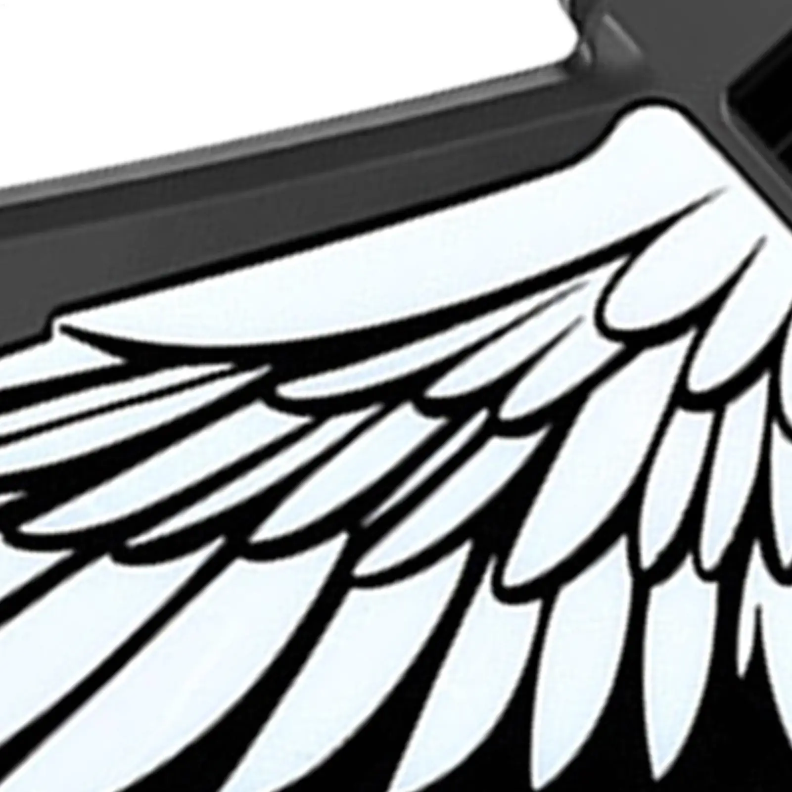 LED Car Window Light Solar-Powered USB Charging Suction Cup Lamp Rear Window Car Light LED Wings For Drivers Enthusiasts Women