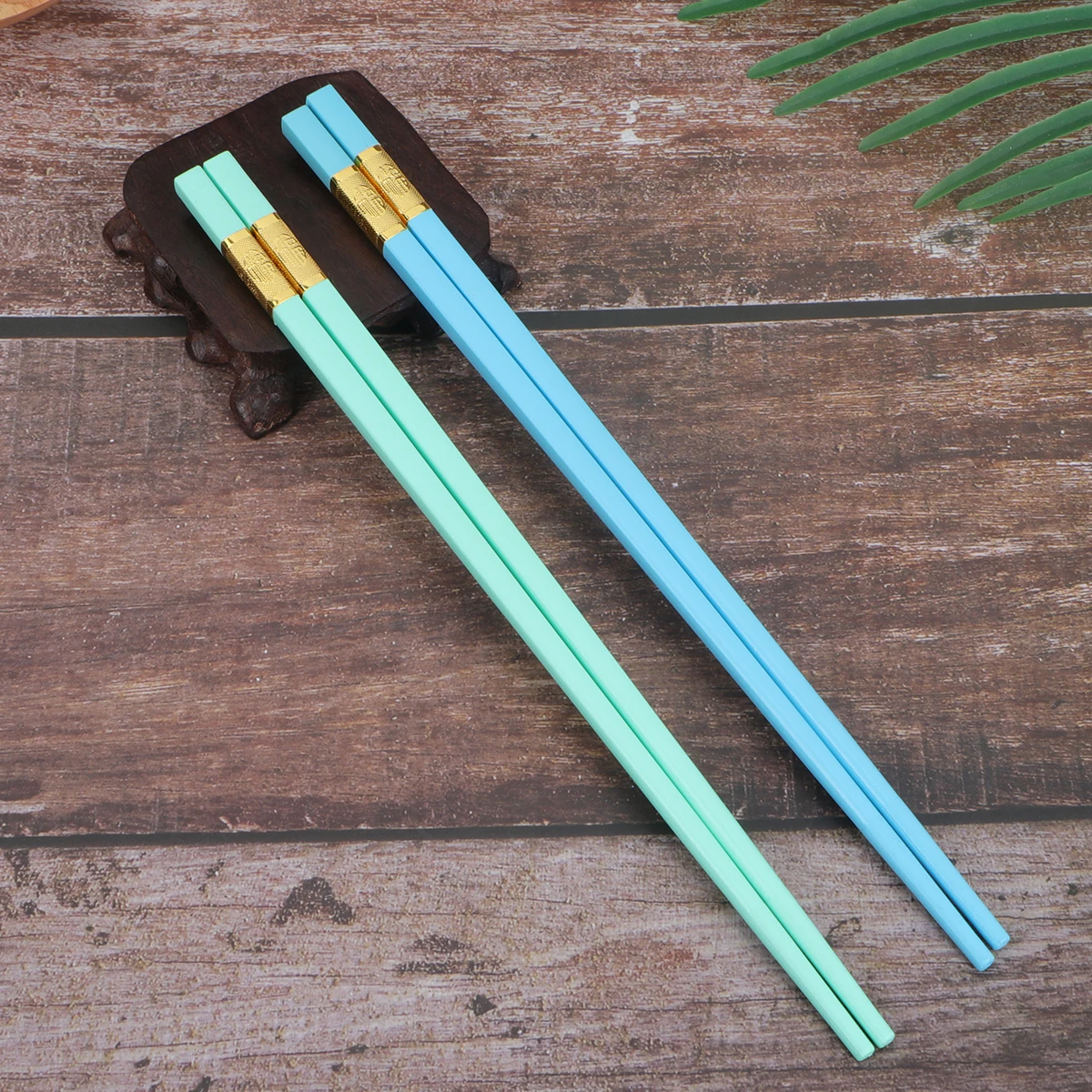 

5 Pairs Resistant Home Tableware Chopsticks Smooth Surface Long Cutlery Ideal for Home Kitchen Restaurant Hotel Gift