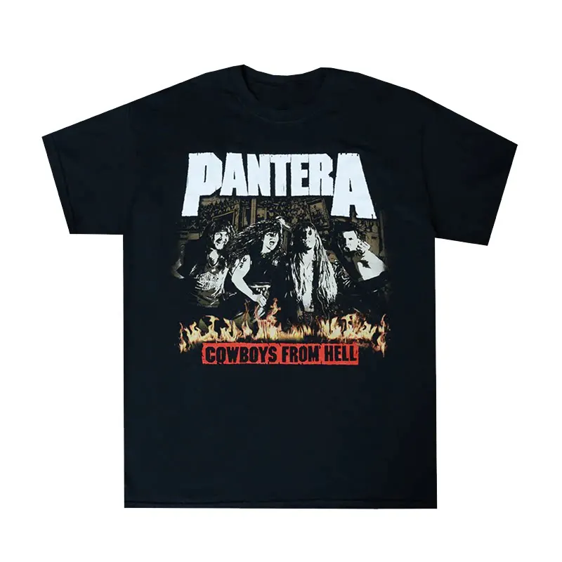 Pantera Pandora Dark Rock Punk Casual T-Shirt for Men and Women Luxury Brand Top  2026 New Band Logo view 3