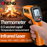 ANENG TH201 Infrared Thermometer LCD Hygrometer Non-Contact Pyrometer Imager Hygrometer IR Termometro High sensitivity Tester