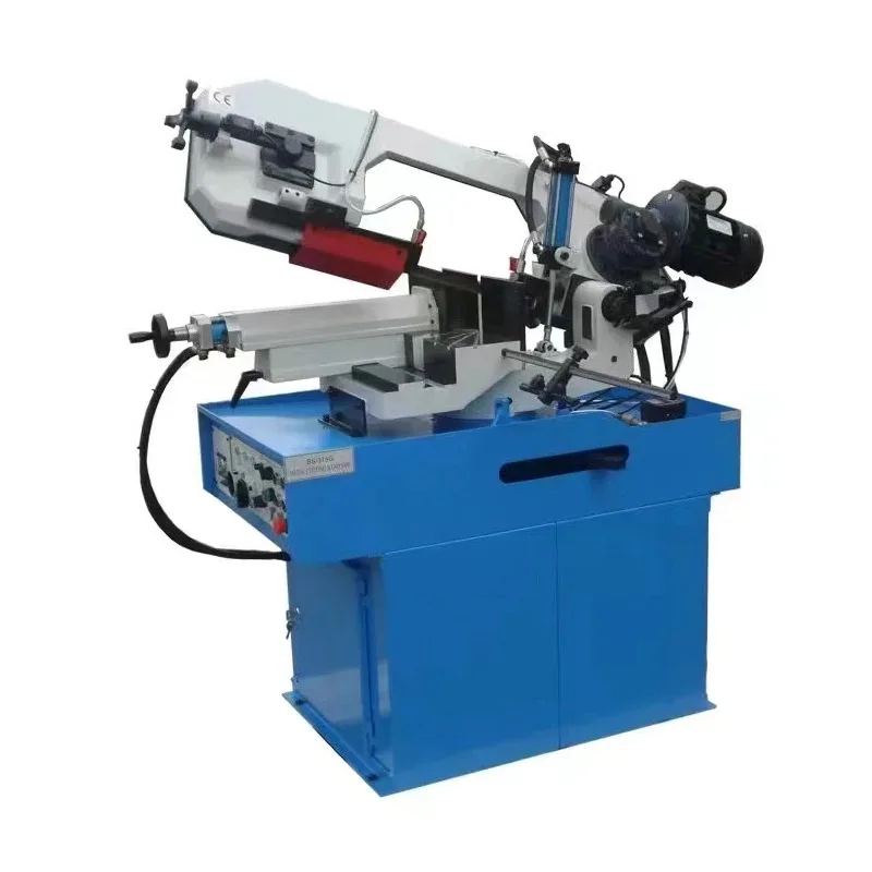 

Portable Bandsaw Machine Horizontal Manual Sawing Cutting Machine Mini Size Shanghai ANTISHICNC Made In China Low Price Fast