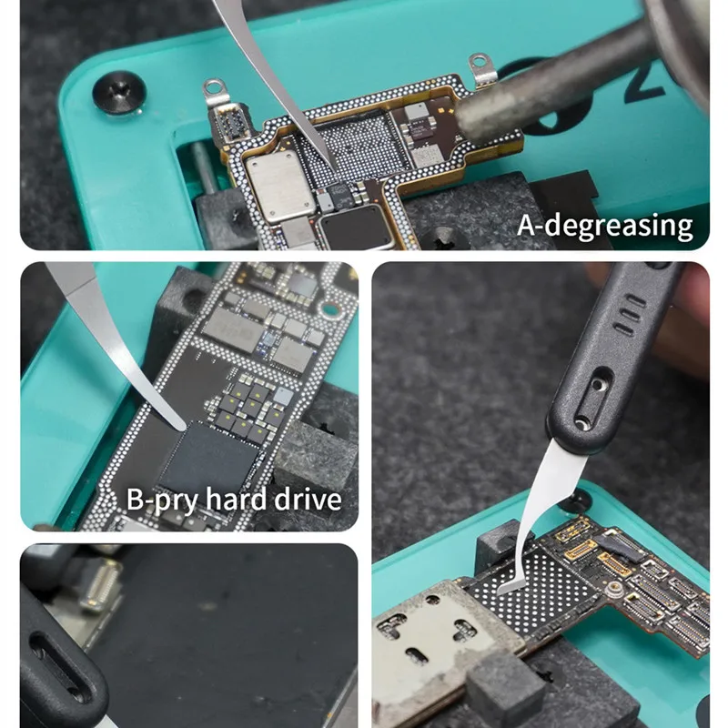 Tribe Tool 5in1 Prying Blade Set Multi Type Knife Blade for Mobile Phone Motherboard Scraper Glue Removal Knife Tool