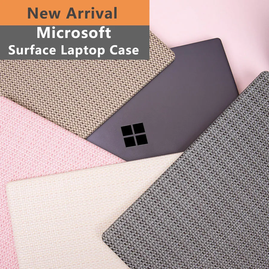 New Design Laptop case for 2024 Microsoft Surface Laptop case Go 3 4 5 12.4 13 inch Grass mat accessories Free keyboard cover