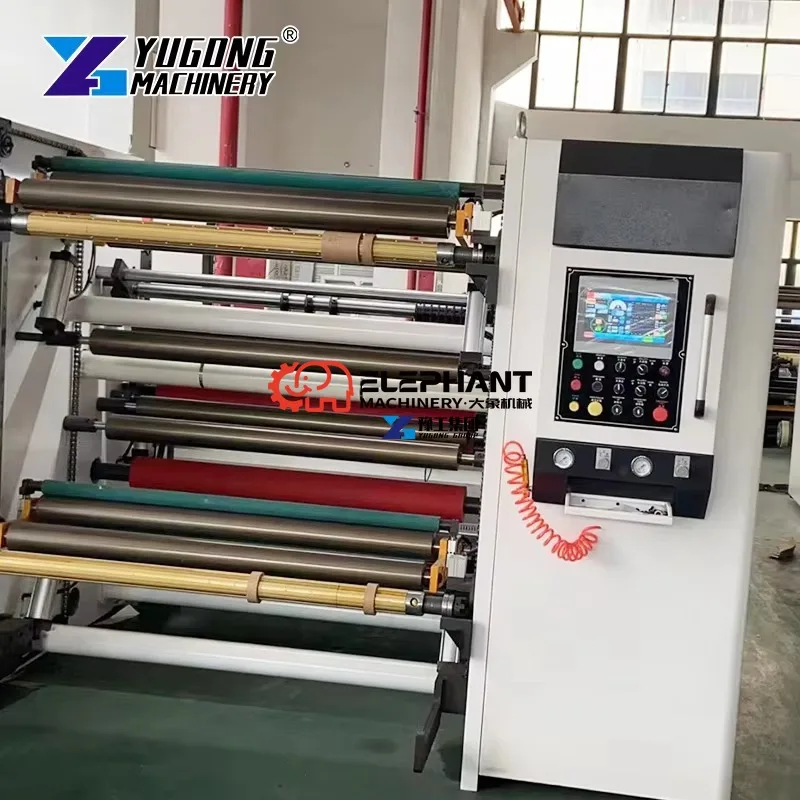 Servo Perforating Slitting Rewinding Machine for Spunlaced Non-Woven Fabric Plotter Paper Roll Processing Equipment