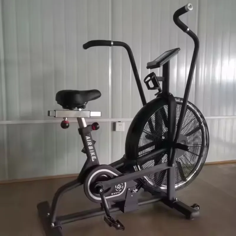 

Commercial Upright Fan-Driven Air Bike - Indoor Stationary Bicycle for Fitness
