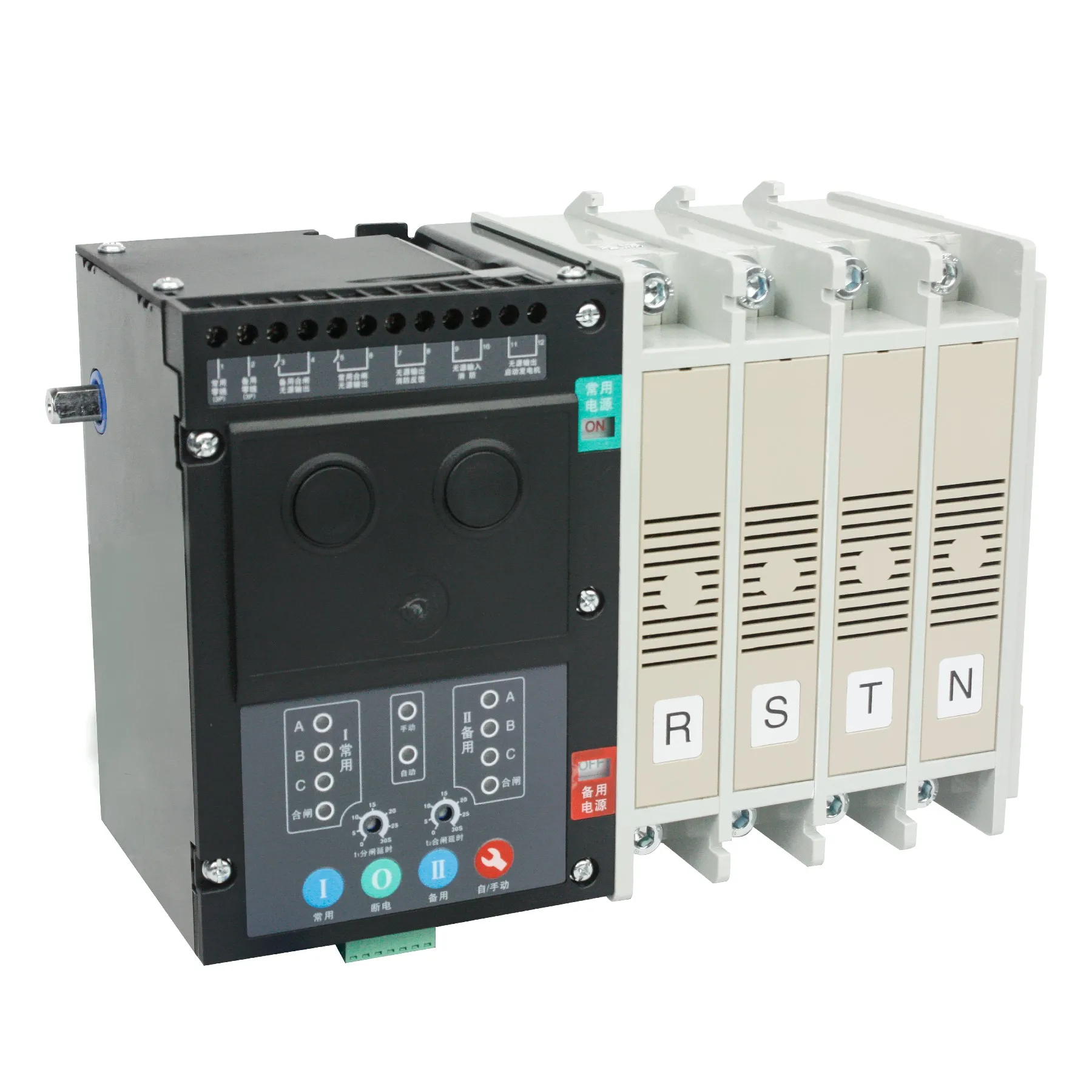 YUYE Integral Type 3 Position Intelligent Automatic COS Manual Change Over Switch ATS Controller Generators 4 Poles ATS