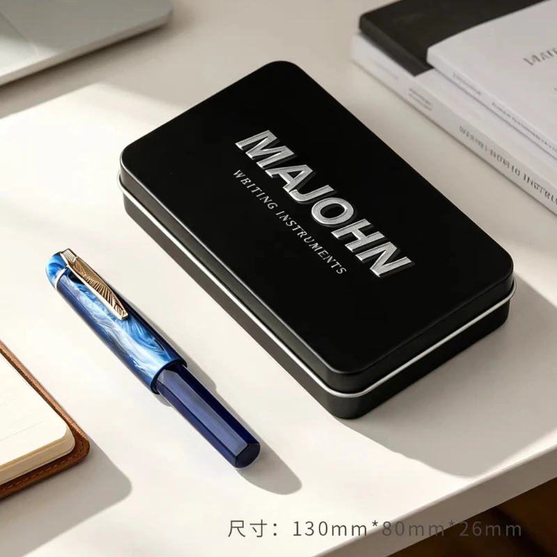 MAJOHN RS3 High-end New Product Portable Short Pen, Resin Travel Account Mini Pocket Pen, Suitable for Student Experts