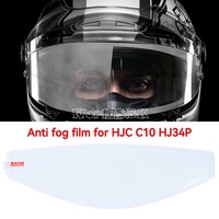 c10 Anti fog film sticker For HJC HJ-34P HJ 34P C10 Motorcycle Helmet Visor Lens Shield Motorcycle Accessories hjc