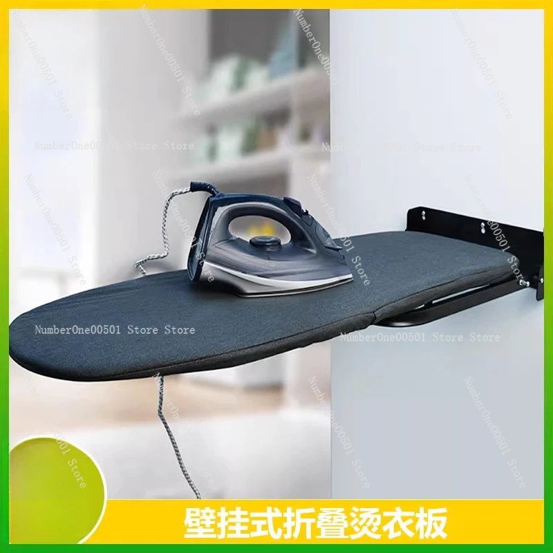 

Настенная складная гладильная доска для дома с держателем для утюга для шкафа/прачечной