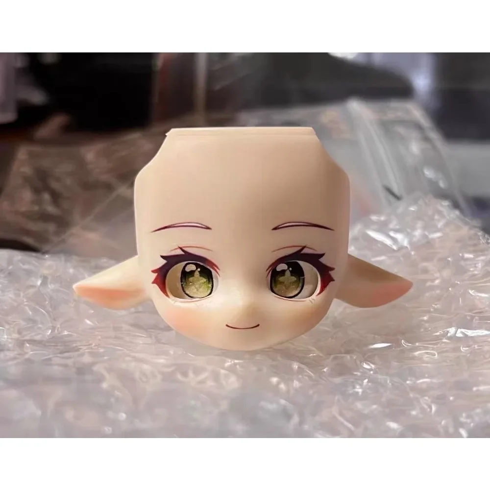 Nahida Ob11 GSC Face Open Eyes with Eyeballs  Anime Game Cosplay Accessories Custom Handmade Faceplate