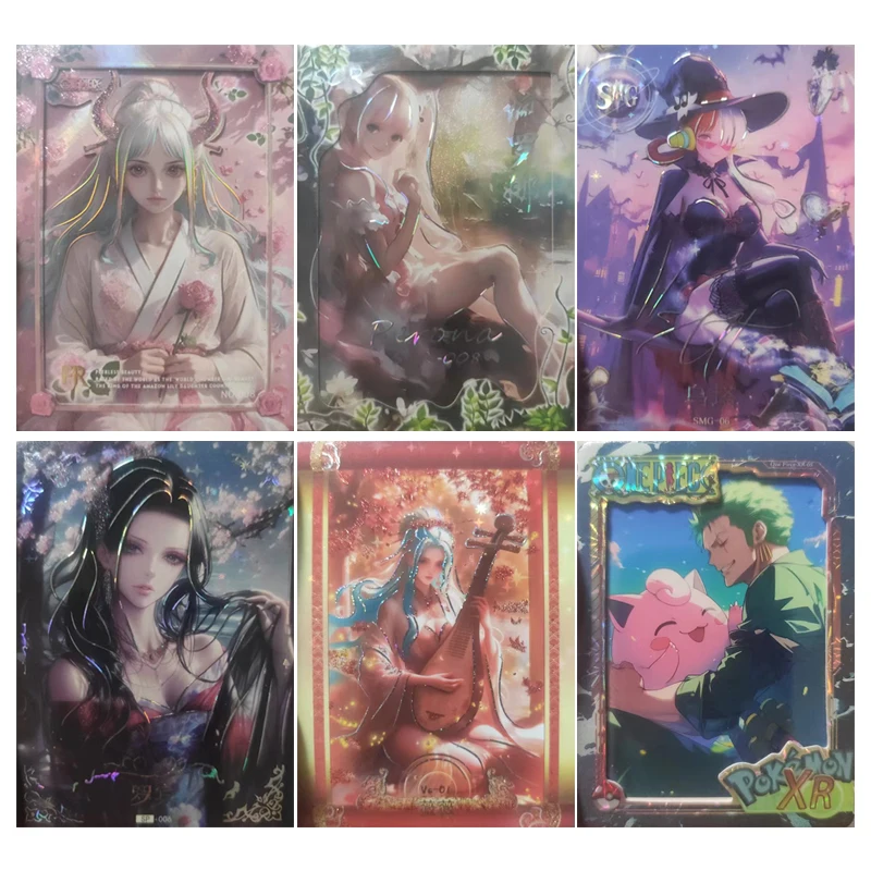 

Аниме One Piece Robin Vivi Reiju Nami Uta Hancock Yamato Luffy Zoro Коллекционные карты Рождественские подарки на день рождения Детские игрушки