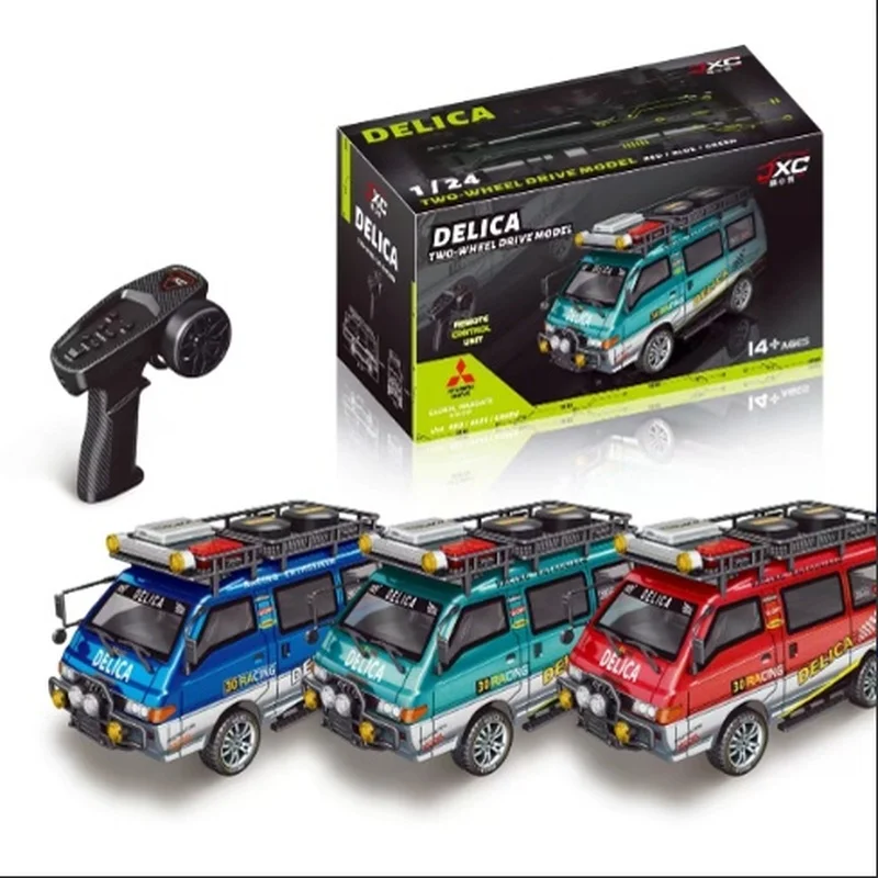 

Jxc 1/24 Scale Electric Rc Car Remote Control Toy Model Vehicle With 6km/H Speed 2.4g Brushed Motor Modified Rear Wheel Drive