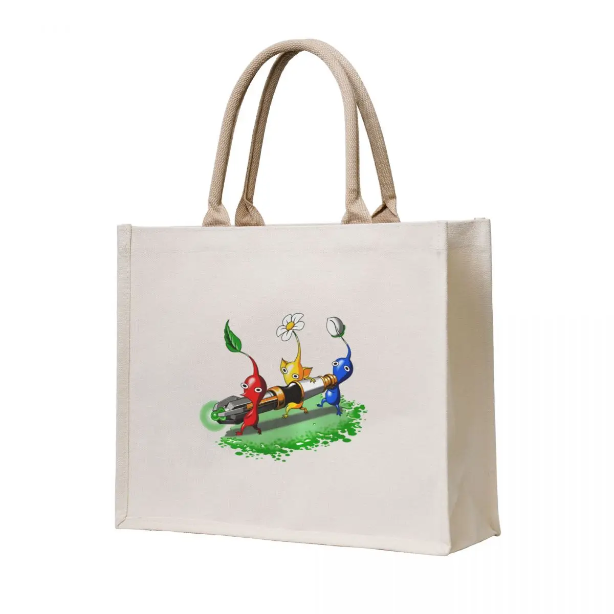 

Pikmin cute Tote Bag sacs de shopping hand bag ladies shopping cart bags