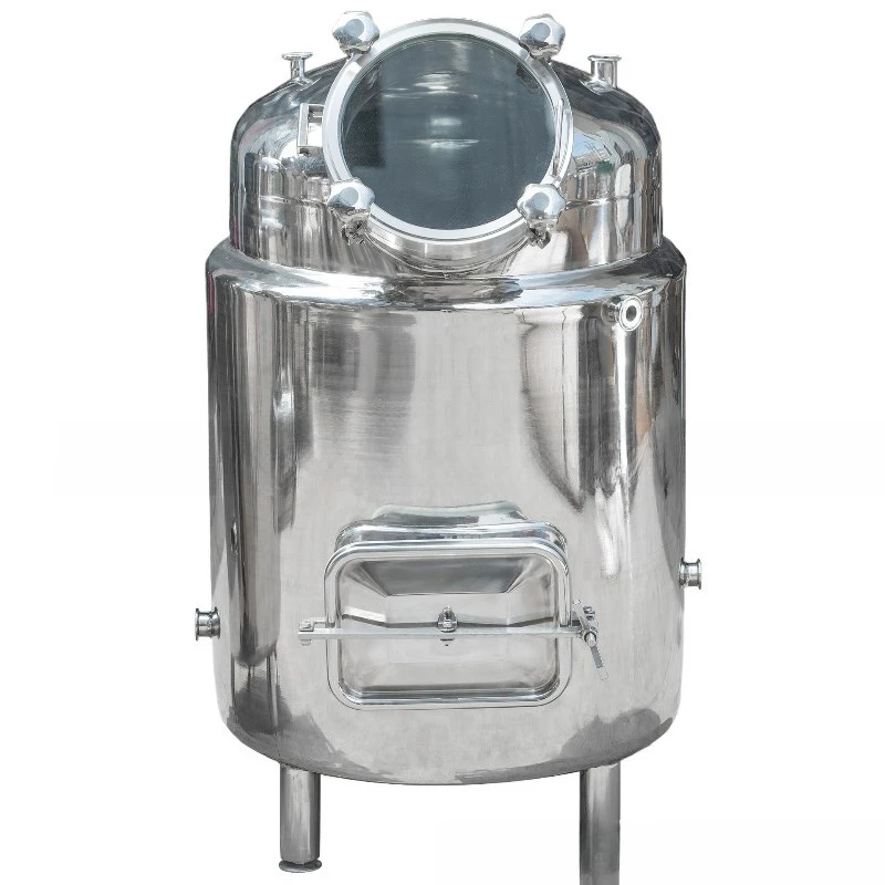Stainless steel double jacketed pot  tank wine workshop  cross-border fruit wine jam fermentation commercial food grade